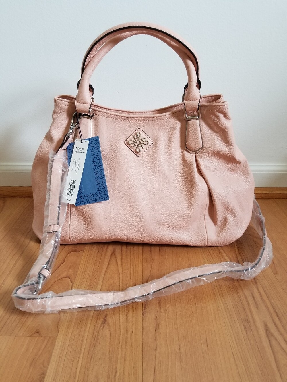Vera Wang  Peach Tote Bag